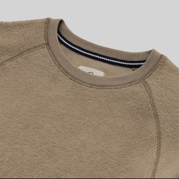 Men’s Butch Fuzzy Fleece Crewneck Big & Tall Chinchilla NWT – only 2 Available - Picture 2 of 4